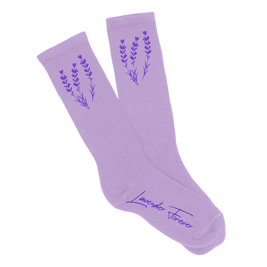 Lavender Forever Socks